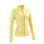 【Gold-Color zipper】Soft Brushed Women's Sporty Jacket, 25'' Inseam Leggings.