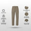 Waterproof business trousers for outdoor wear