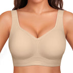 Jelly Bras Women Seamless Lift Bra Wireless Push Up No Underwire Full Coverage Plus Bras Comfort Supportive Sports T-Shirt Bra