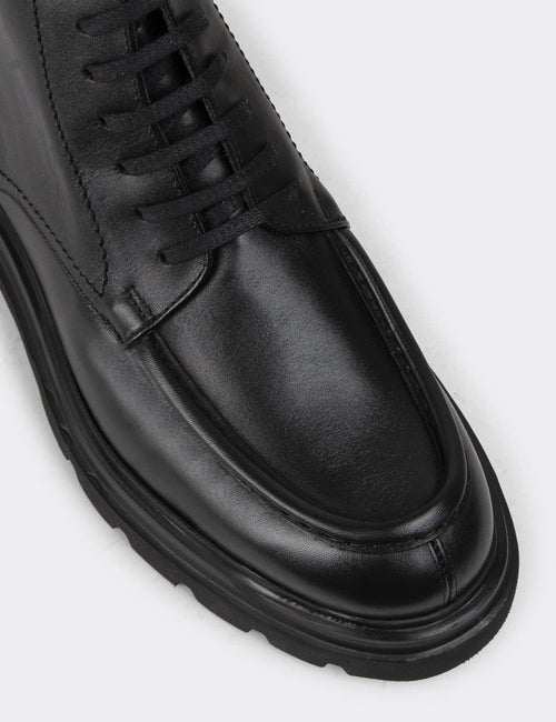 Black Leather Boots