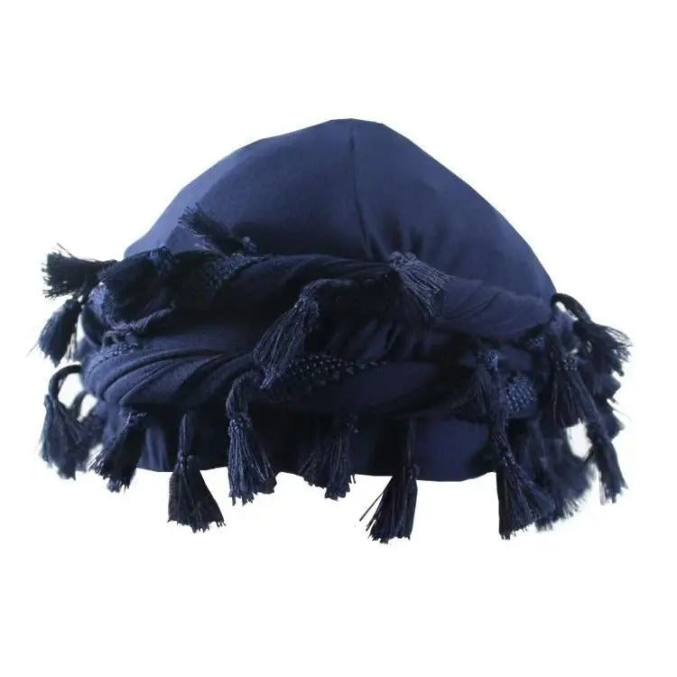 Silk Satin Lined Turban Cap