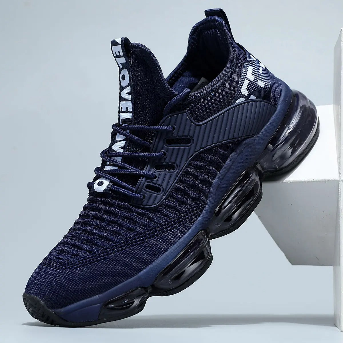 Men's Casual Lace Up Low Top Running Shoes