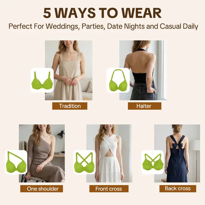 Seraphina Air Light Breathable Sheer Mesh Halter Bra