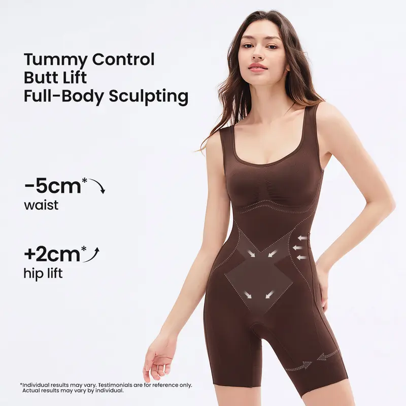 Tummy Control Butt Lifter Bodysuit Belt