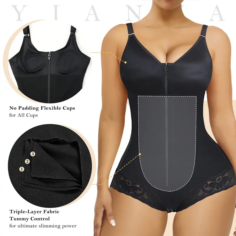 Overbust Colombian Fajas Shapewear For Women Tummy Control Brief Shaper Girdles