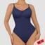 Seamless Covered Bust Jumpsuit Thong Bodysuit Fit Comfort Slimming