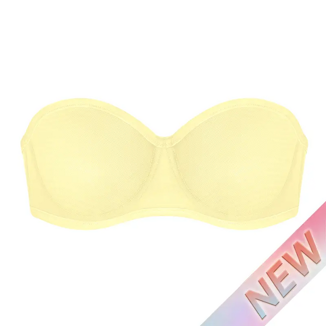 Women's Convertible Strapless Minimizer Bandeau Bra Underwire Unlined For Large Bust Hover Image