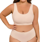 Seamless Bras For Women Full Coverage Wireless Bralette Widen Straps