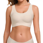 Seamless Bras For Women Full Coverage Wireless Bralette Widen Straps