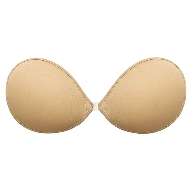 Silicone Adhesive Sticky Push Bra Strapless Bras With Clear Package Bag For Women's Backless Outfit Wedding Dresses Womenswear