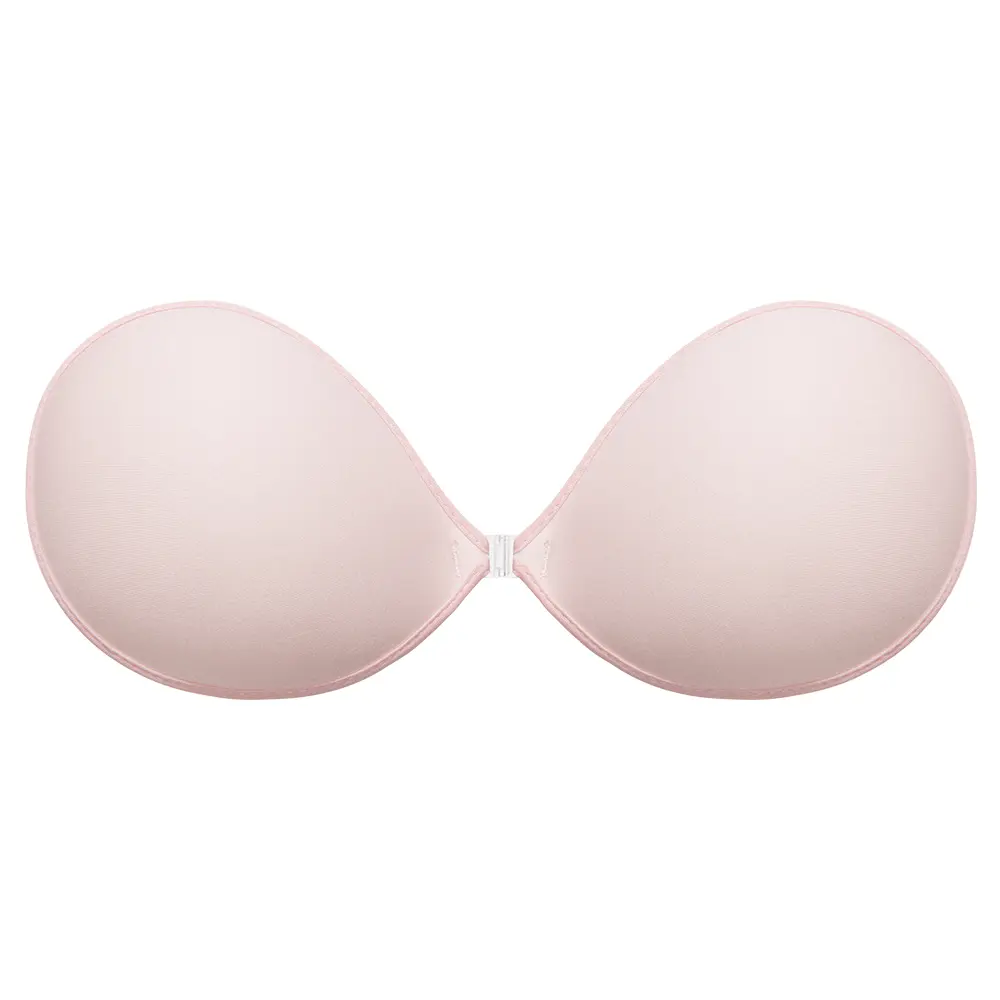 Silicone Adhesive Sticky Push Bra Strapless Bras With Clear Package Bag For Women's Backless Outfit Wedding Dresses Womenswear