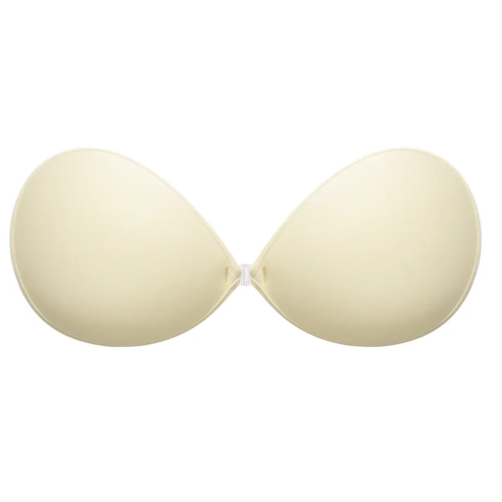 Silicone Adhesive Sticky Push Bra Strapless Bras With Clear Package Bag For Women's Backless Outfit Wedding Dresses Womenswear