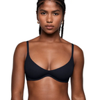 Sujetador Inbarely Plus con escote pronunciado para mujer - Sujetador balconette sexy con aros sin forro