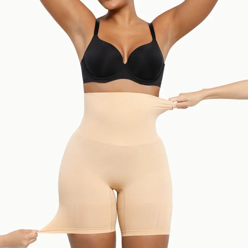 Shapewear Sculpting Shorts For Women Seamless High Waisted Body Tummy Control Shaper Thigh Slimming Underwear