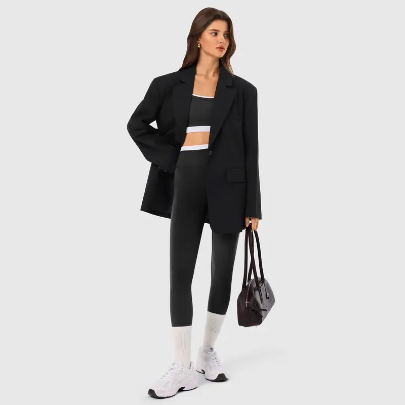 Conjunto de entrenamiento de 2 piezas a juego para mujer, ropa de mujer con leggings de yoga sin costuras y sujetador deportivo acolchado para uso atlético en gimnasio, conjuntos de dos piezas