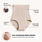 High-Waisted Shapewear Panty With Seamless Design