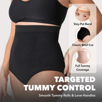 High-Waisted Shapewear Panty With Seamless Design