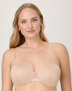 Multifunctional strapless bra