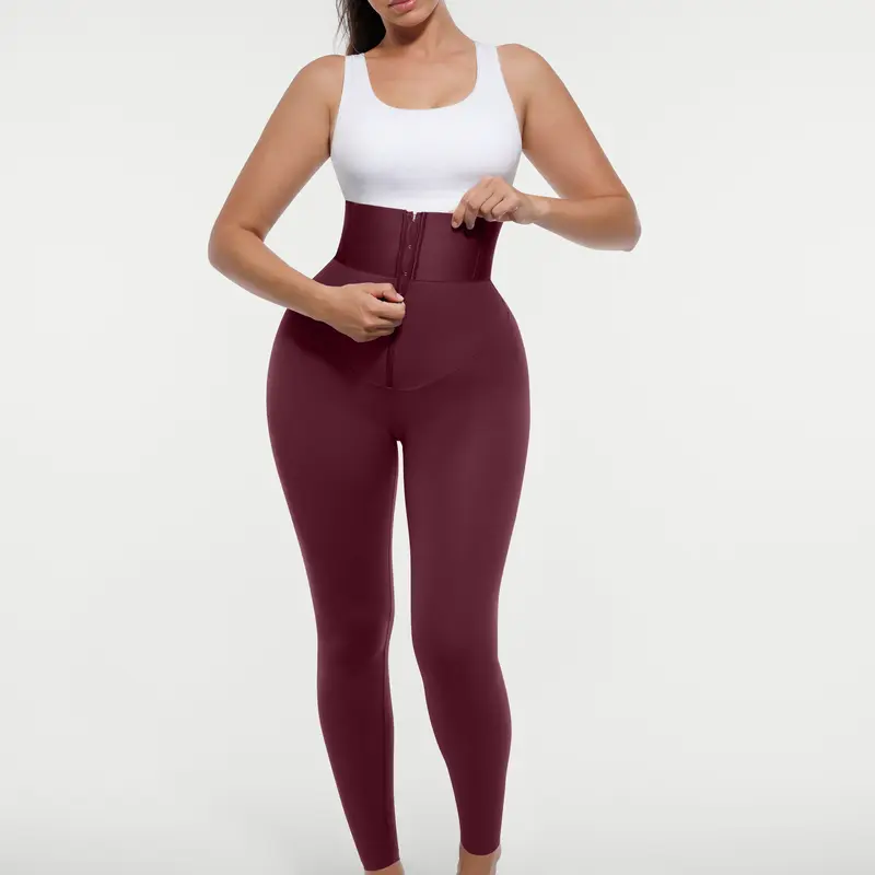 Waistband Shaping Effortless Classic Leggings High Waist Comfy Supportive Bottoms