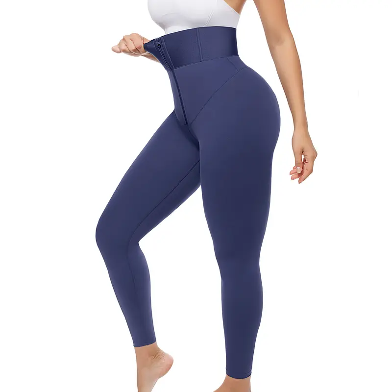 Waistband Shaping Effortless Classic Leggings High Waist Comfy Supportive Bottoms