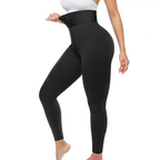 Waistband Shaping Effortless Classic Leggings High Waist Comfy Supportive Bottoms