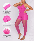 Full Body Shapewear for Women Tummy Control Bodysuit | 4-in-1 shapewear body shaper with tummy control