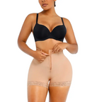 Lace Steel Boned Shapewear for Women Butt Enhancer Tummy Tucking Shorts Womenswear