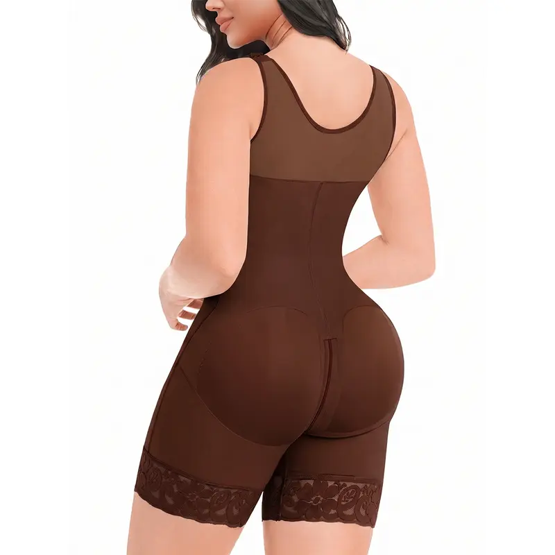 Colombian Shapewear For Women Front-Hook Tummy Control Full Shapewear Butt Lifter