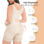 Colombian Shapewear For Women Front-Hook Tummy Control Full Shapewear Butt Lifter