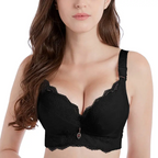 Padded Push Up Lace Bras for Women Underwire Bras Comfort Floral