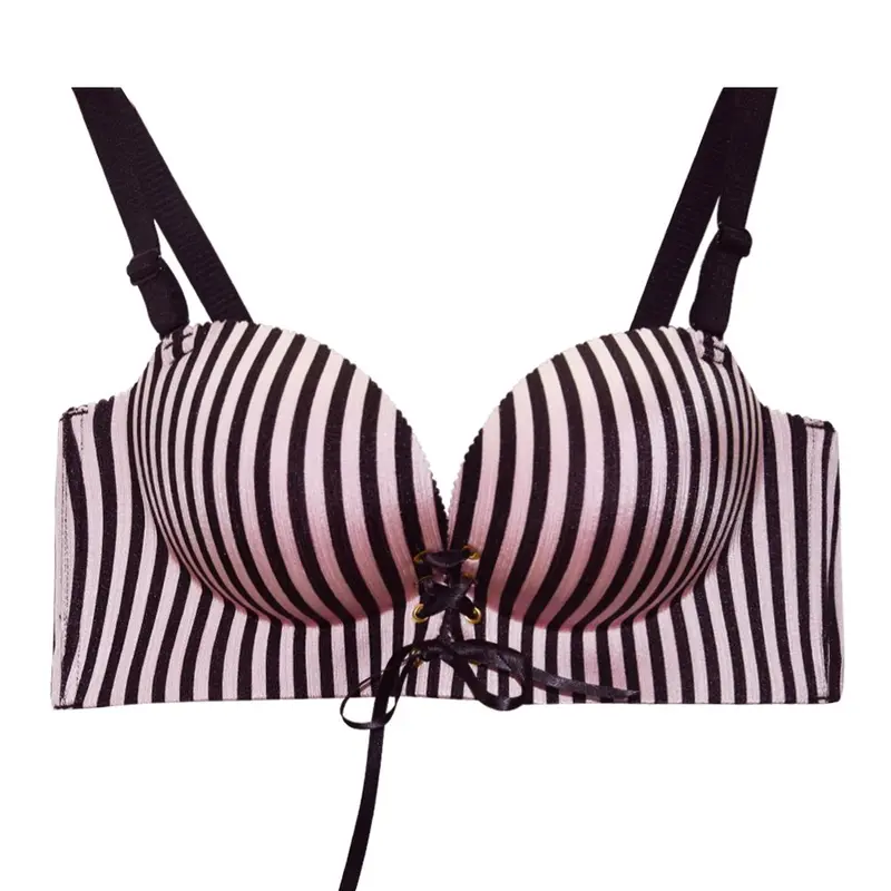 Add Two Cups Bras Brassiere for Women Wireless Push Up Padded Comfort Womenswear