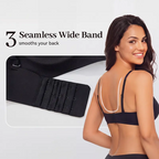 Women's Drawstring Push-up Bra | Wireless Lace-up Front Bra With Adjustable Lift And Enhanced Cleavage