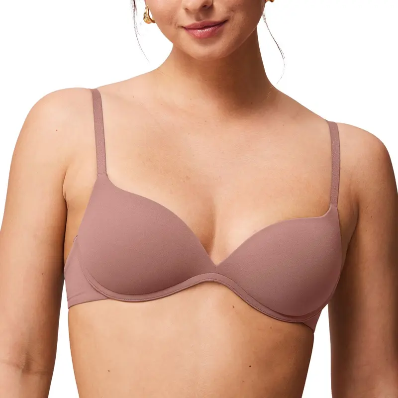 Sujetadores inalámbricos Lift Up para mujer de busto pequeño, tipo camiseta, sin aros, con relleno