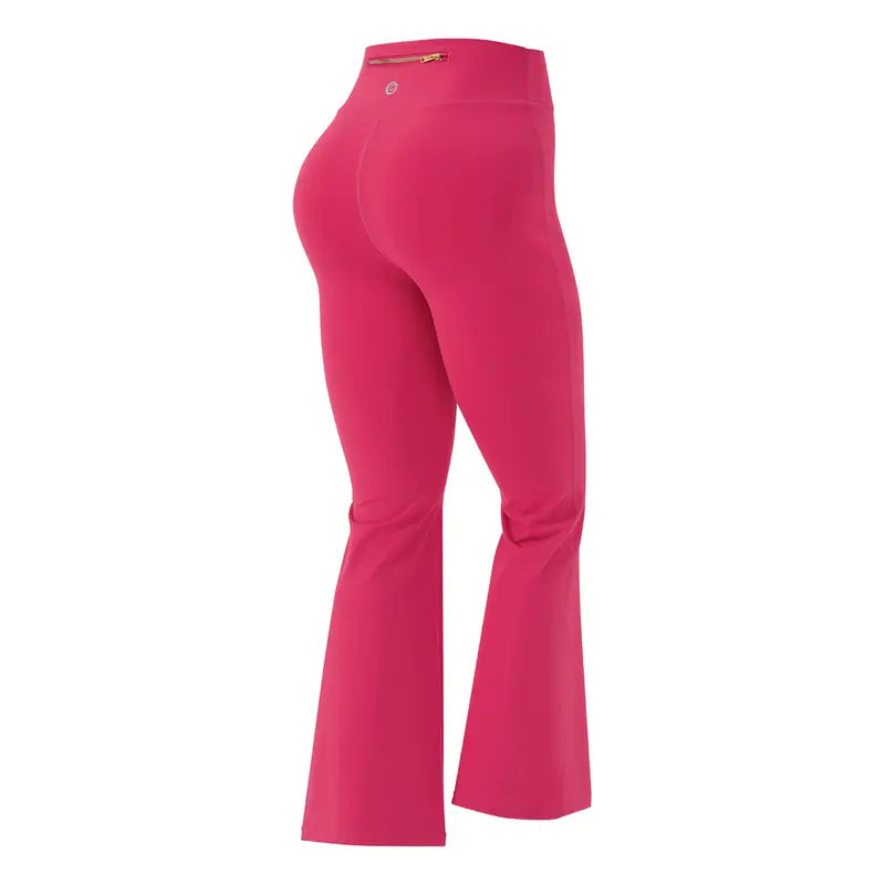 【Gold-Color zipper】Soft Brushed Women's Sporty Jacket, 25'' Inseam Leggings.