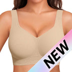 Jelly Bras Women Seamless Lift Bra Wireless Push Up No Underwire Full Coverage Plus Bras Comfort Supportive Sports T-Shirt Bra