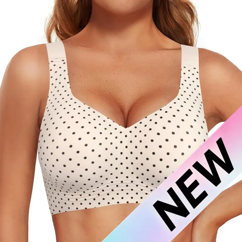 Jelly Bras Women Seamless Lift Bra Wireless Push Up No Underwire Full Coverage Plus Bras Comfort Supportive Sports T-Shirt Bra