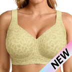 Jelly Bras Women Seamless Lift Bra Wireless Push Up No Underwire Full Coverage Plus Bras Comfort Supportive Sports T-Shirt Bra