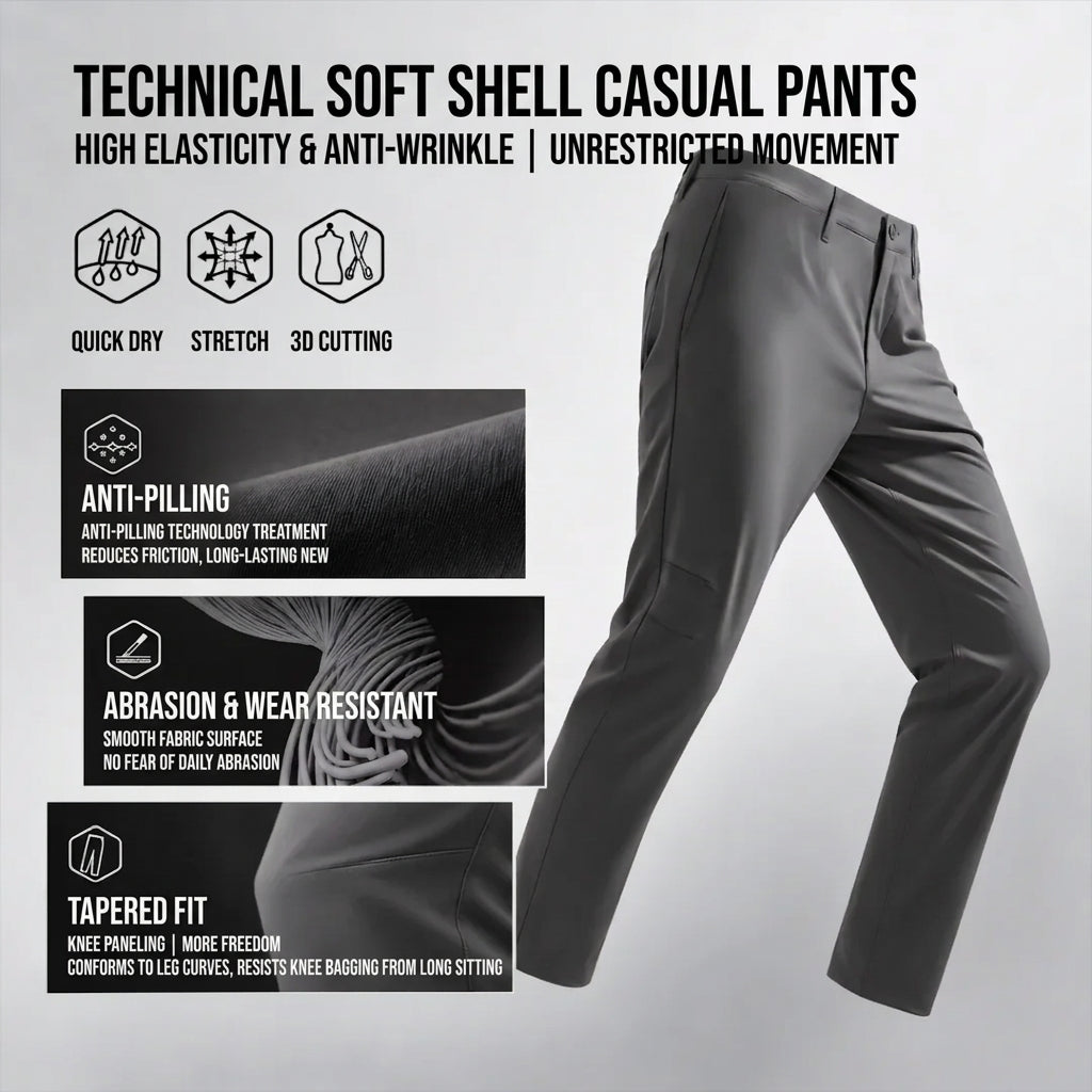 Waterproof business trousers for outdoor wear
