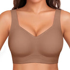 Jelly Bras Women Seamless Lift Bra Wireless Push Up No Underwire Full Coverage Plus Bras Comfort Supportive Sports T-Shirt Bra
