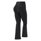 【Gold-Color zipper】Soft Brushed Women's Sporty Jacket, 25'' Inseam Leggings.