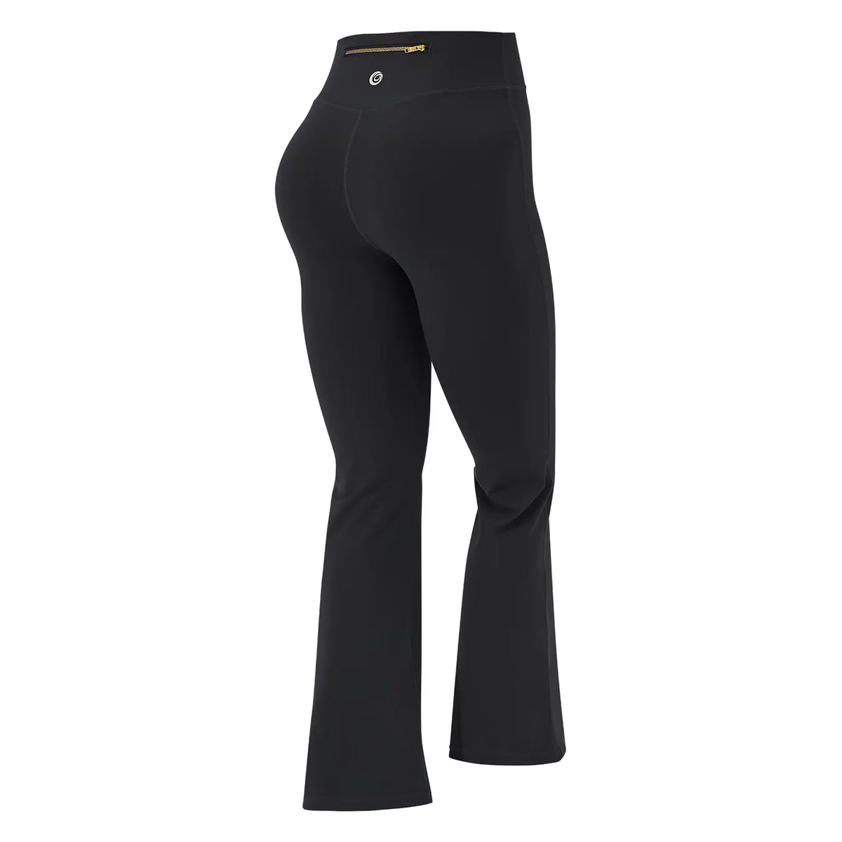 【Gold-Color zipper】Soft Brushed Women's Sporty Jacket, 25'' Inseam Leggings.