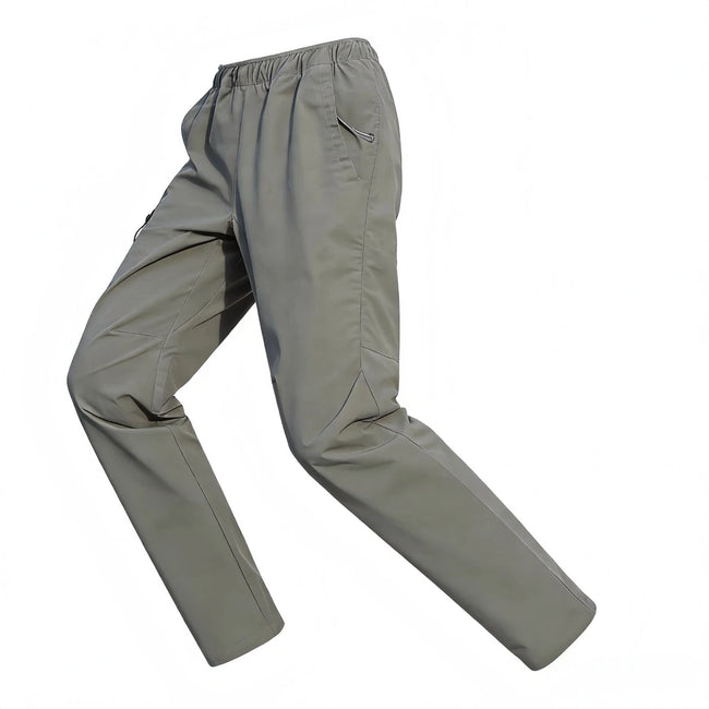 Outdoor rugged soft-shell trousers—straight-leg casual style with articulated tailoring Main Image