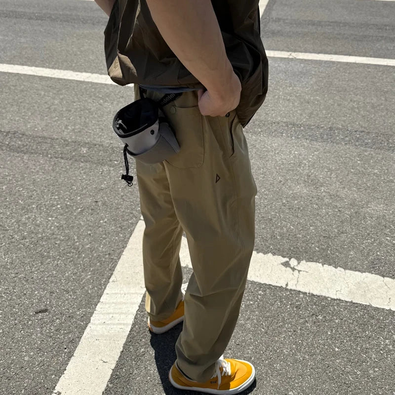 Casual wide-leg work pants